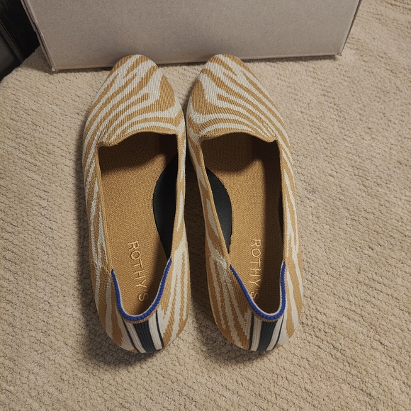 Rothy's BROWN ZEBRA The Almond Loafer - Picture 5 of 7